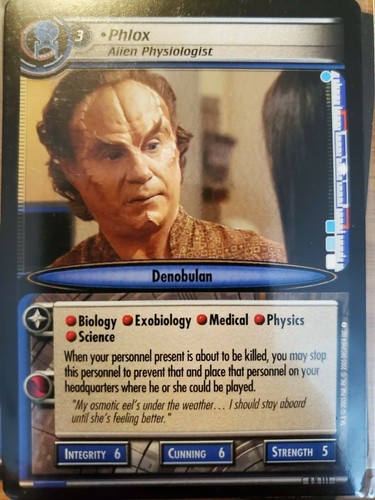 Star Trek 2E CCG To Boldly Go SINGLES TOP TIER Seleziona come nuovo - Foto 18 di 31