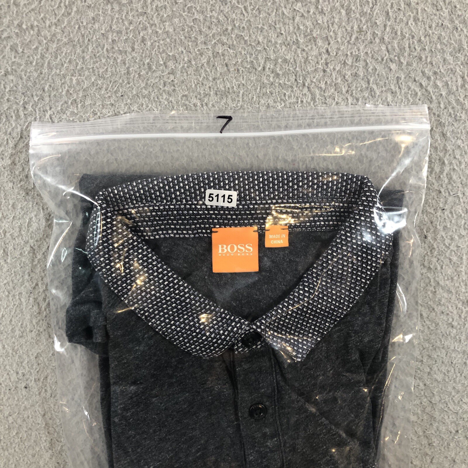 hugo boss polo Shirt Men’s XL Charcoal Gray Golf Casual thumbnail 13