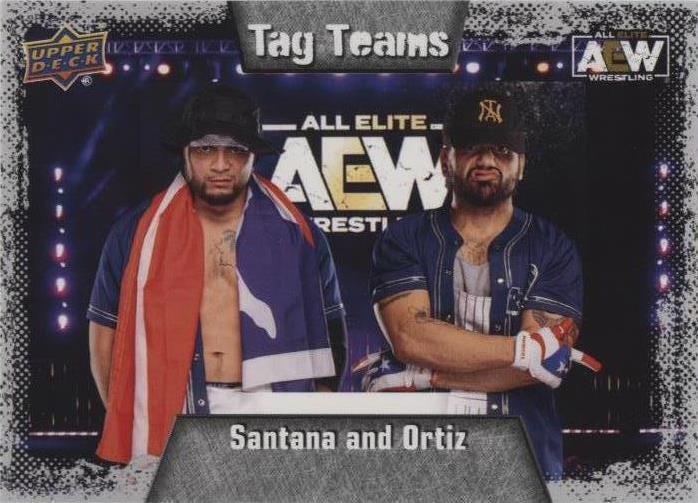 2022 Upper Deck AEW All Elite Wrestling - Ortiz Santana #86 - 1 of 1