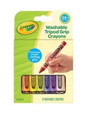 Crayola My First Washable Triangular Crayons - box of 8