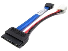 HP 8000 8200 8300 800 G1 USDT PC SATA Optical Drive Power/Data Cable 594656-001