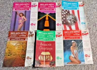 #ad Lot Of 6 Vintage NAPA Parts Pups magazines 1987 1988 DON#x27;S Auto KANSAS $14.99