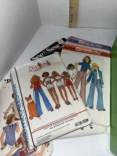 Vintage Wilson WIL-HOLD Sewing Pattern Storage Box RETRO GREEN With 26 Patterns! - Picture 4 of 10