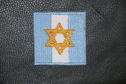 BRITISH ARMY CLOTH FORMATION SHOULDER BADGE PATCH JEWISH BRIGADE JEW RELATED - 第 1/1 張圖片