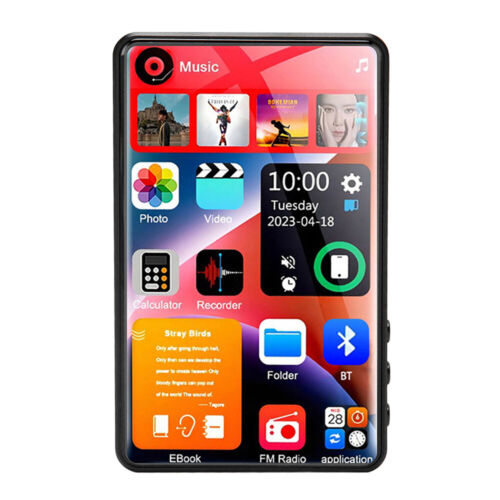 4" Full Touch Screen Bluetooth 5.2 MP3 Music HiFi Sound MP4 Video Player 2025 - Picture 17 of 26