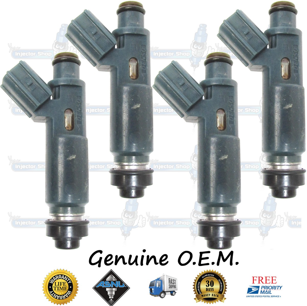 1zzfe TOYOTA Fuel Injector DENSO 23250-22010 Corolla Prism