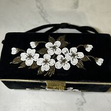 Purse Black Velvet Vintage Bags, Handbags & Cases for sale Purse Black Velvet Vintage Bags, Handbags & Cases for sale