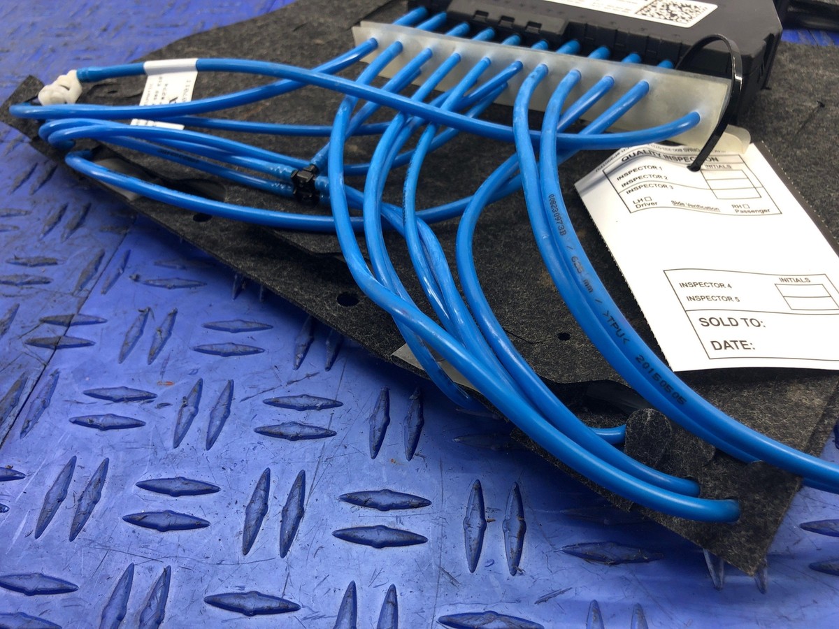 2016-2020 BMW 750I REAR LEFT SEAT LUMBAR SUPPORT MASSAGE PAD  