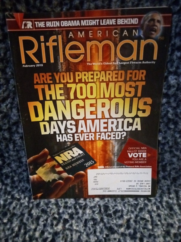 AMERICAN RIFLEMAN MAGAZINE COPY FEBRUARY 2015