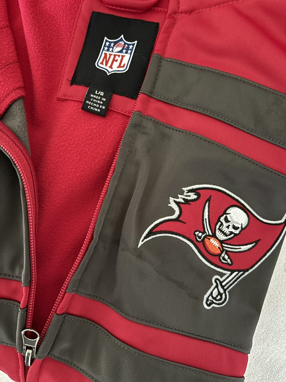 Officially Licensed NFL Interception Full Zip Tra… - image 5