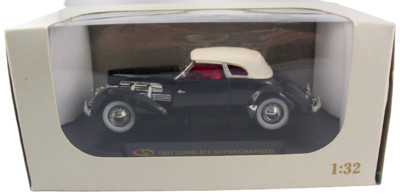 RCS Libri 1937 Cord 812 Supercharged Modellauto Maßstab 1:32 Sammlung