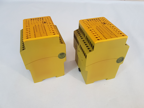 2 Stück PILZ Sicherheitsrelais PNOZ X10.1 24VDC 6n/o 4n/c 6LED / 774749 - Picture 8 of 12