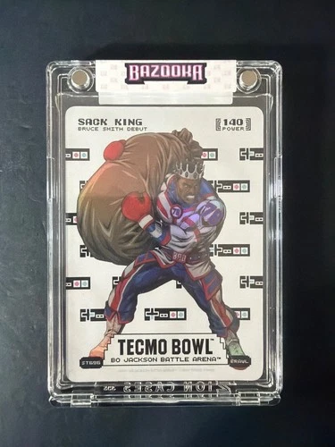 Sack King Bruce Tecmo Bowl Bo Jackson Battle Arena Sore Thumb 140 Brawl ST696