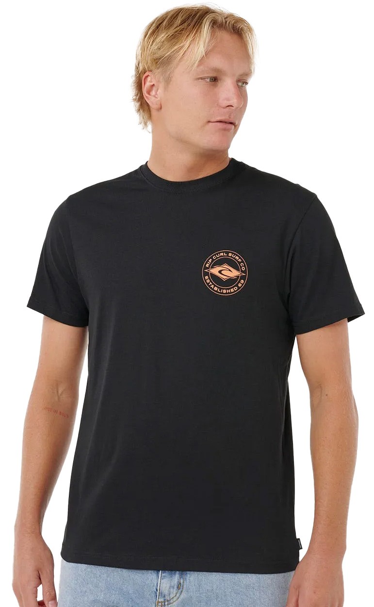 Rip Curl Staple T-Shirt - Black - New 5390₽