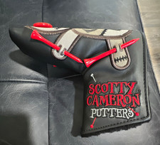 Scotty Cameron Yippy The Doll Putter Headcover Black/Gray/Red Magnetic