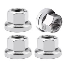 4x Steel M10 Mountain Bike Wheel Skewer Nuts BMX   Accessories