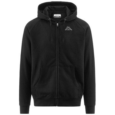 Kappa - Herren Hoodie mit Reißverschluss Mod: Logo Jack Slim Code: 302EVA0
