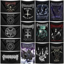 DISSECTION METAL BAND FLAG BANNER TAPESTRY POSTER WALL HANGING LOGO ART DECOR