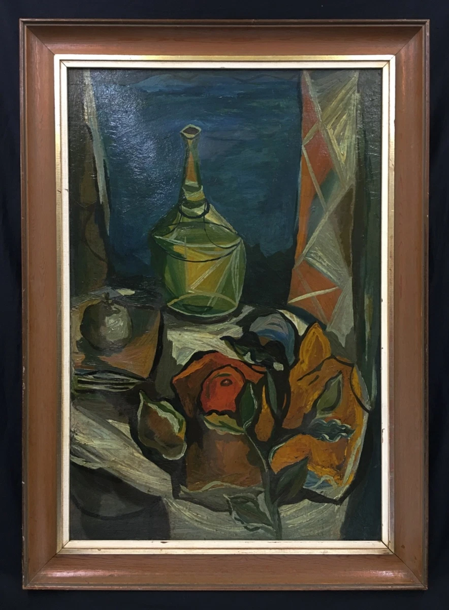 立体派艺术静物绘画| eBay