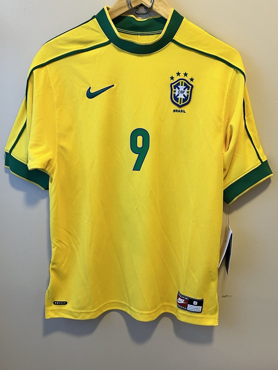 Nike ブラジル代表 Ronaldo 9 Lサイズ シャツ Ronaldo 9 XL 2004 BRAZIL FOOTBALL JERSEY CAMISA BRASIL