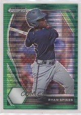 2021 Panini Prizm Draft Picks Green Pulsar Prizm Ryan Spikes #PDP100 0c2