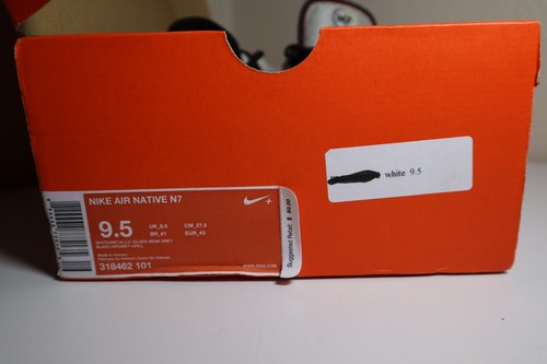 Nike Air Native N7 Metallic Silber Grau Herren Schuhe Sneaker Größe 8,5 Selten - Bild 10 von 11