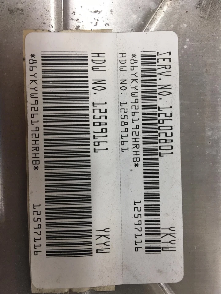 ECU ECM Computer mudule for Engine Motor 07 CHEVY EXPRESS 3500 - Image 3 of 4