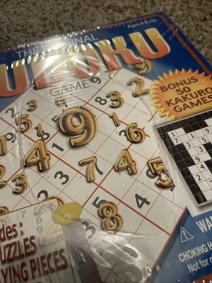 The Original Sudoku Board Game (Cardinal, 2005) Brand New Sealed - Image 2 of 3