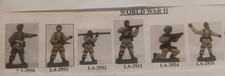 Dunken reusable soldier molds, WW II, US 10  British 3 Paratroopers