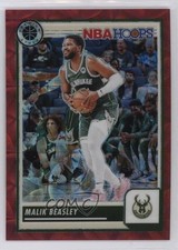 2023-24 Panini NBA Hoops Premium Stock Red Prizm 71/88 Malik Beasley #239 11ye