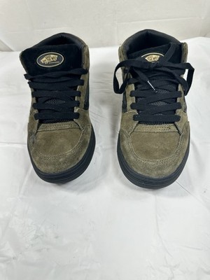 VANS Zahba Mid X Beatrice Domond Skateboarding Shoes Men's Size 7.5 Dark Olive