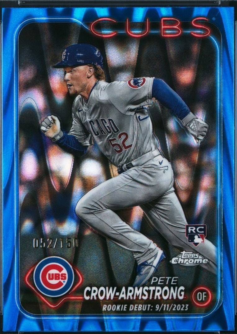 2024 Topps Chrome Update Series - Rookie Debut Pete Crow-Armstrong # ...