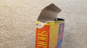 Vintage 1989 Nintendo NES Empty Video Game Box Short Order Egg Splode