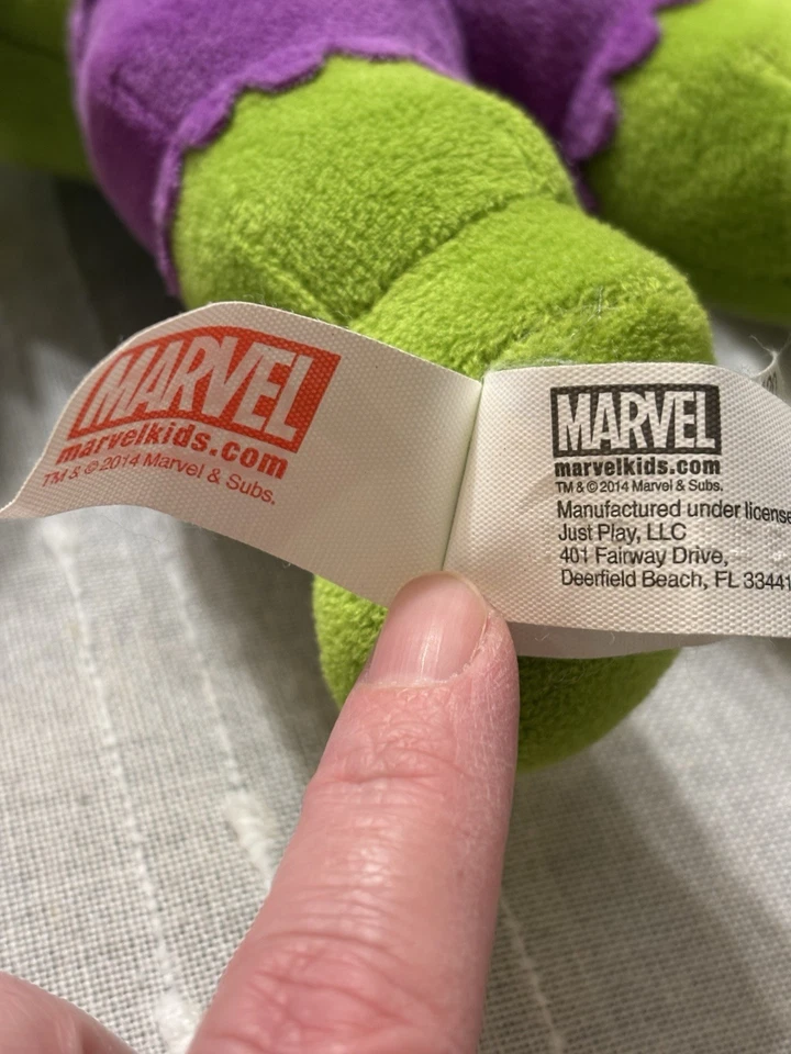 Marvel Super Hero Squad The Incredible Hulk Plush 9” (2014) - image 3 of 3