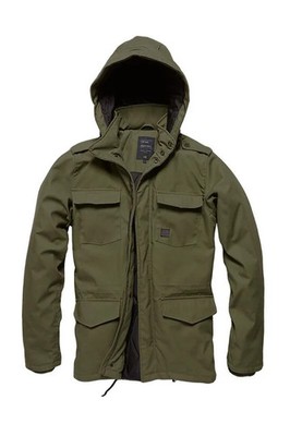 Vintage Industries Winterjacke Herren Darren Parka oliv