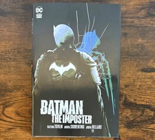 DC Comics Black Label 'Batman The Imposter' Hardcover Graphic Novel Book