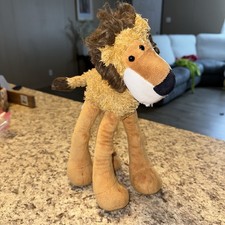 Melissa  Doug Lanky Legs Lion Princess Soft Toys Plush Stuffed Animal 14  Lovey