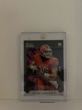 2021 Wild Card MATTE - Rookie Heat Trevor Lawrence #MRHR-1 Red Flames /50 (RC). rookie card picture