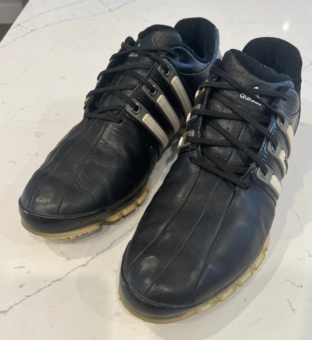 adidas gazelle silver green womens Vintage Adidas Tour 360 3.0 Leather Spiked Golf Shoes main image 1