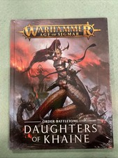 Warhammer AOS Order Battletome Daughters Of Khaine Hard Cover