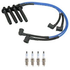 Ngk Wire Set Bosch 4 Platinum Spark Plugs Kit For Impreza Outback 2.5 H4 Sohc