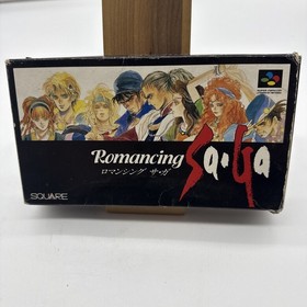 NINTENDO SUPER FAMICOM SFC ROMANCING SAGA 1 Japanese Version Boxed