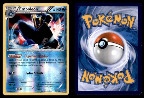 Pokemon BREAKthrough Empoleon 38/162 Reverse Holo 2015 Rare