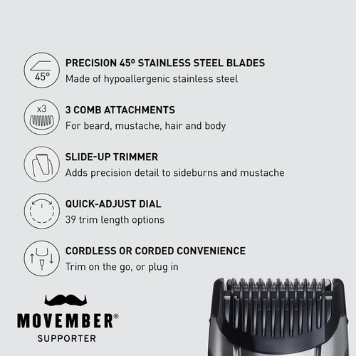 Panasonic ER-GB80-S All in One Precision Trimmer Rechargeable Open Box - Picture 5 of 11