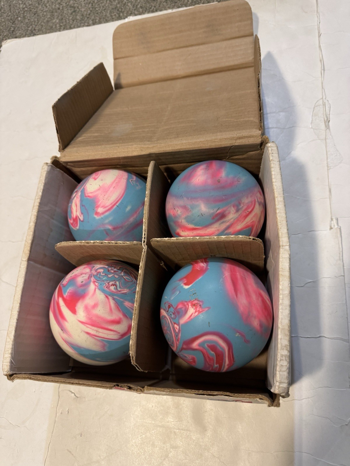 4.5 In. Pink Lt. Blue White 4501-31-26