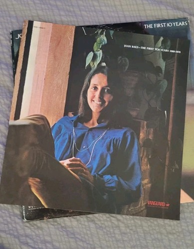 JOAN BAEZ THE FIRST 10 YEARS 2-LP SET GATEFOLD VINYL RECORD 1st Press Mint - Picture 3 of 8