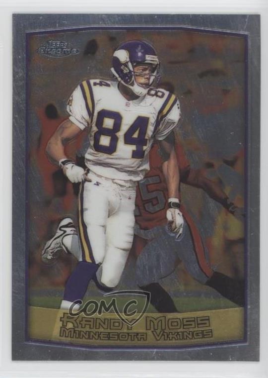1999 Topps Chrome Randy Moss #1 HOF 14gy