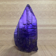 Exceptional AAA Natural Tanzanite Crystal From Merelani Hills 114 Carats