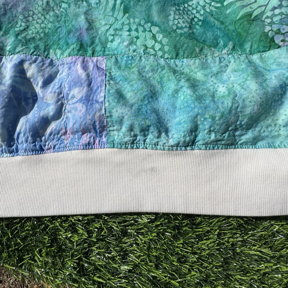 Sudadera Old Navy Patchwork Estampado Batik Multicolor Cuello Redondo Mujer’s Talla L Foto 4 de 4