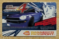 Unused Bandai Namco BANAPASSPORT Card WMMT Wangan Midnight Maximum Tune